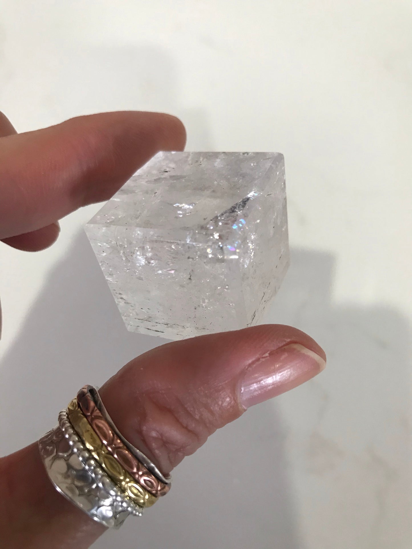 INTUITIVELY CHOSEN ~ Clear Quartz Cube