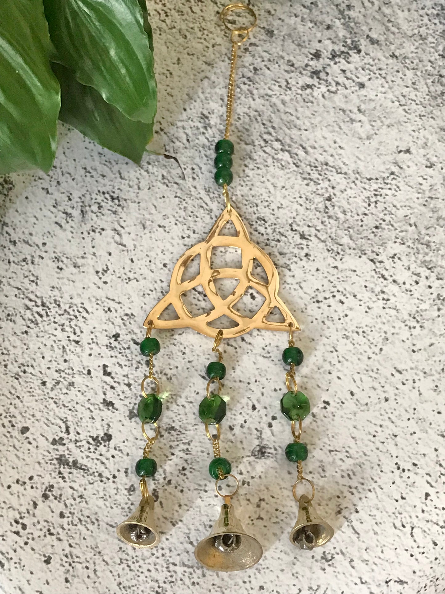 Brass Bells ~ Triquetra Good Luck